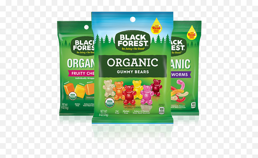Black Forest Snacks Organic And Classic Gummies And Fruit - Product Label Emoji,Fb Emoticons?trackid=sp-006