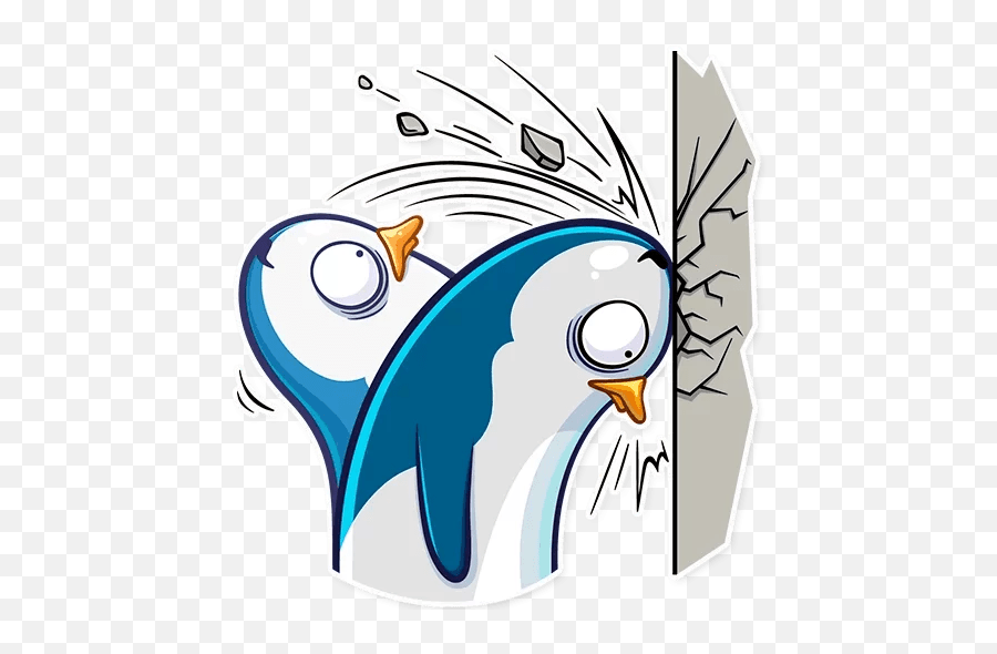 Lonely Penguin Telegram Stickers Sticker Search Emoji,Pinguin Emoji