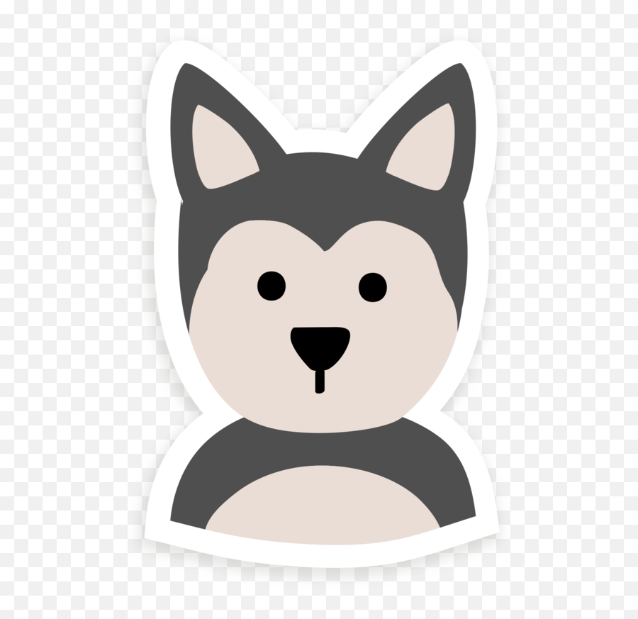 Husky U2013 Lion And Friends - Soft Emoji,Dog Face Emojis