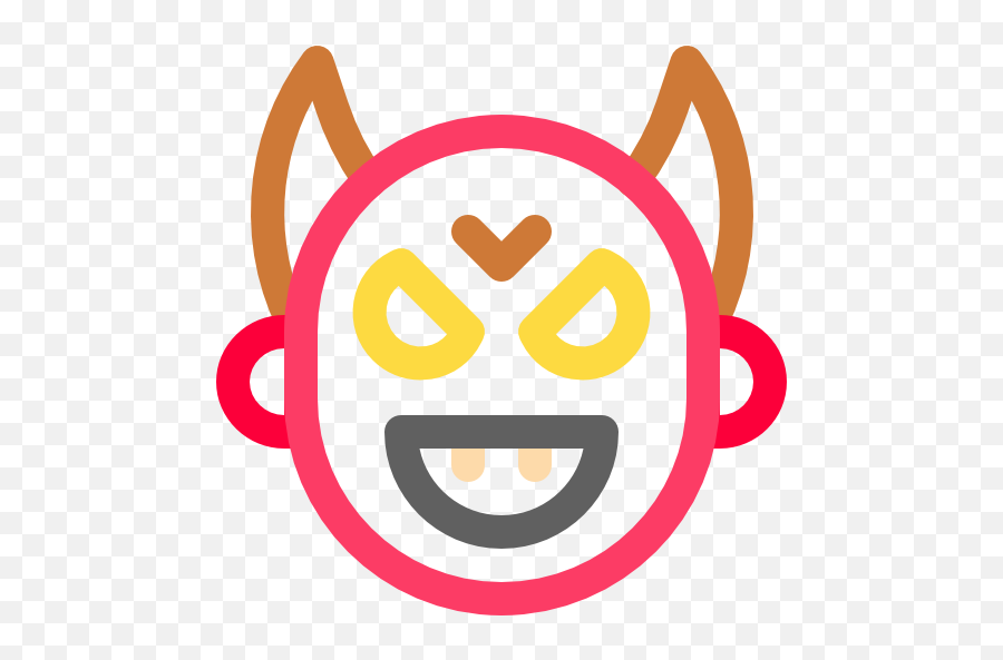 Devil Mask - Happy Emoji,Emoticon Costumes Devil