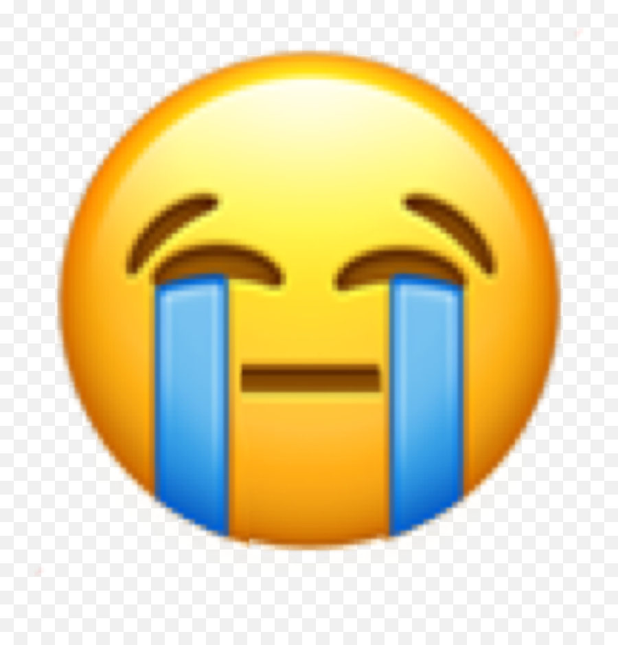 Stfu This Emoji Is Called Sticker By Lizzy - Crying Emoji,What Is The (:< Emoji Called