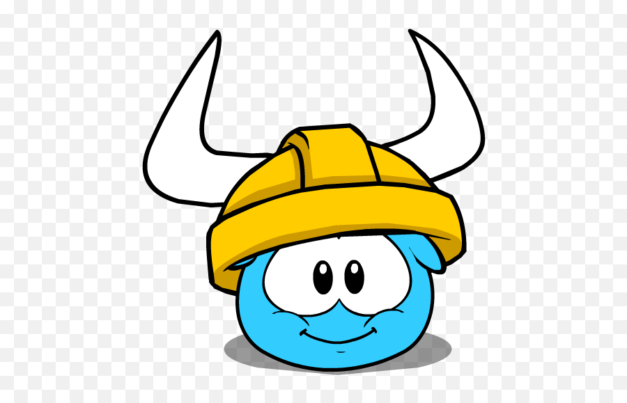 Gold Viking Helmet In Puffle Interface - Club Penguin Viking Club Penguin Hats For Your Puffle Emoji,Boba Fett Emoticon Art