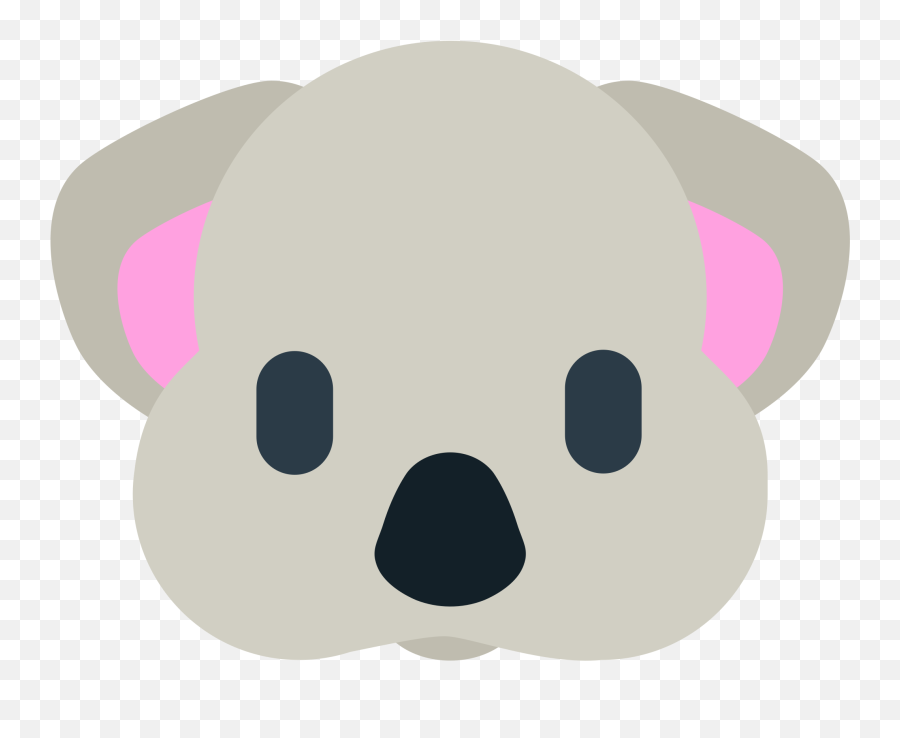Download Hd Open - Emoji Bear Face On Mozilla Transparent,Bear + What Emoji