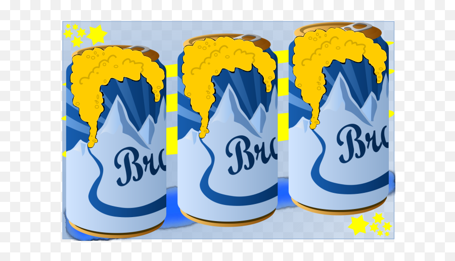 Frothy Beer Cans Clip Art Image - Clipsafari Emoji,Mug Of Cold Beer Emoticon
