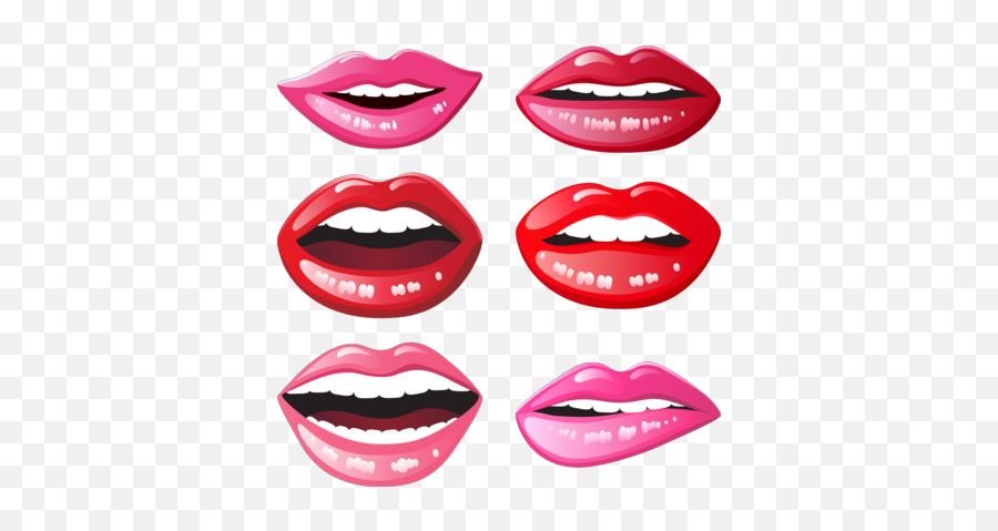 Mouth Bite Vector - Clip Art Library Emoji,Copy And Paste Lip Biting Emoticon