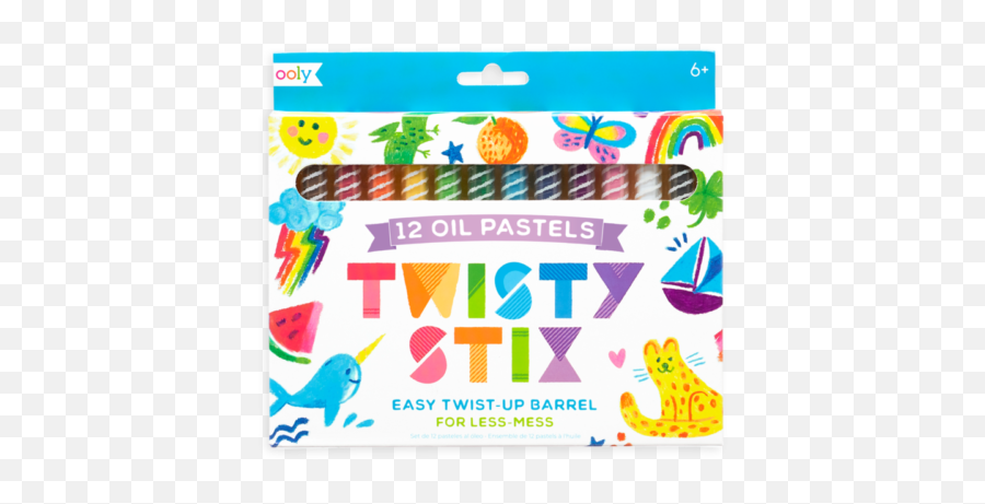 Art Supplies U2013 Creative Hive Studios - Ooly Twisty Stix Oil Pastels Emoji,Emoji Paint Party