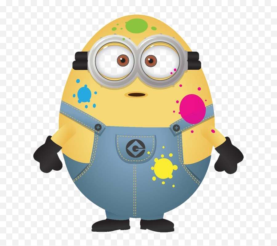 Happy Minions Png Image Background - Funny Minion Easter Clip Art Emoji,Minion Emoji