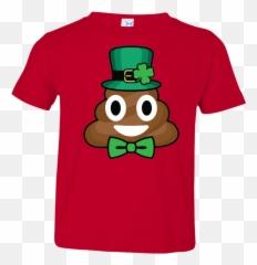 Leprechaun Costume Poop Emoji Funny St Patricks Day - Shirt,St Patrick's Day Emoji