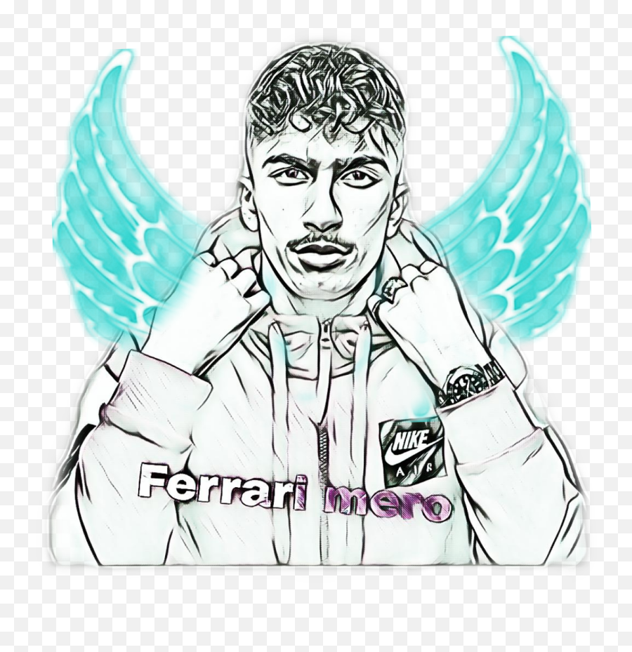 Bester Rapper Ask Sticker By Ardareal - Angel Png For Picsart Emoji,Rapper Emoji App