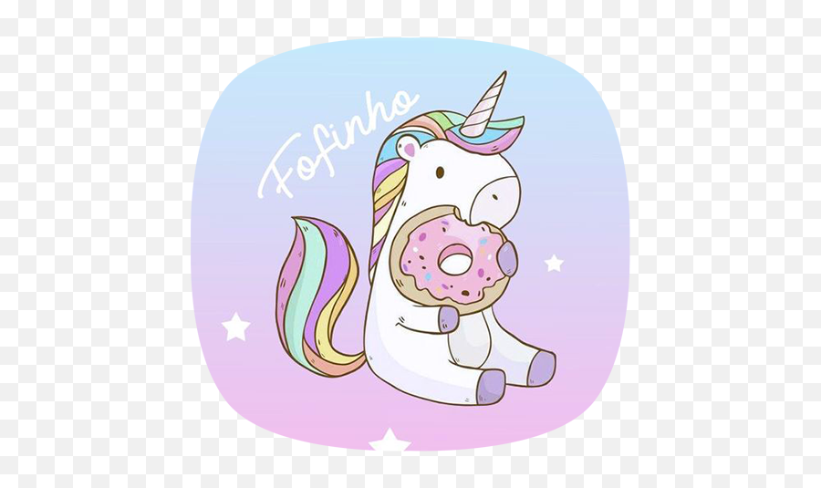 Kawaii Unicorn Wallpapers Hd - Rainbow Unicorn 10 Apk Donat Unicorn Pictures Cute Emoji,Unicorn Emojis For Android