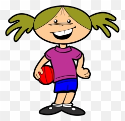 Sports Girl Clipart - Happy Emoji,Soccer Ball Girl Emoji