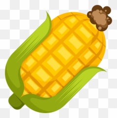 Corn Clipart - Corn On The Cob Emoji,Corncob Emoji