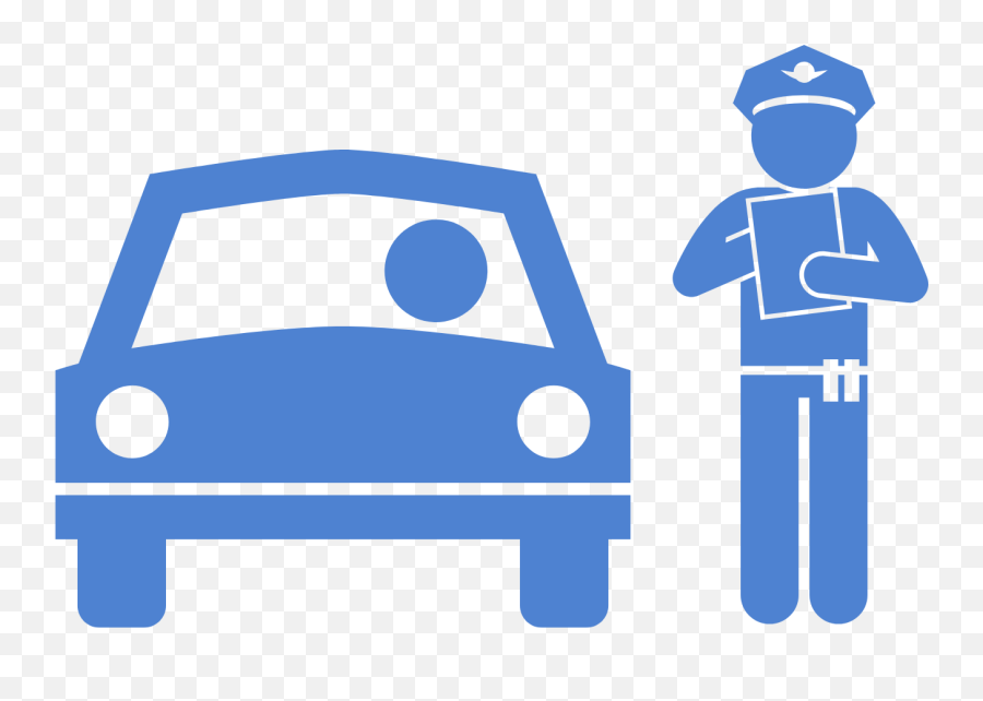 Pictograma Policia Clipart - Clean Emoji,Speeding Car Emoji