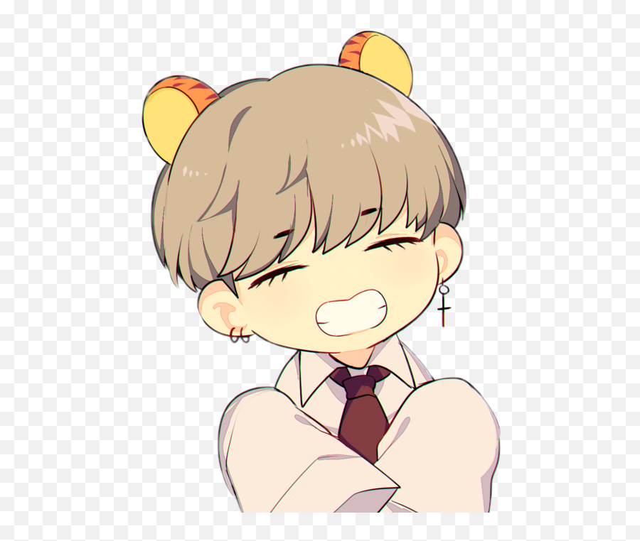 Chibi - Kim Taehyung Emoji,Grabby Hands Emoji