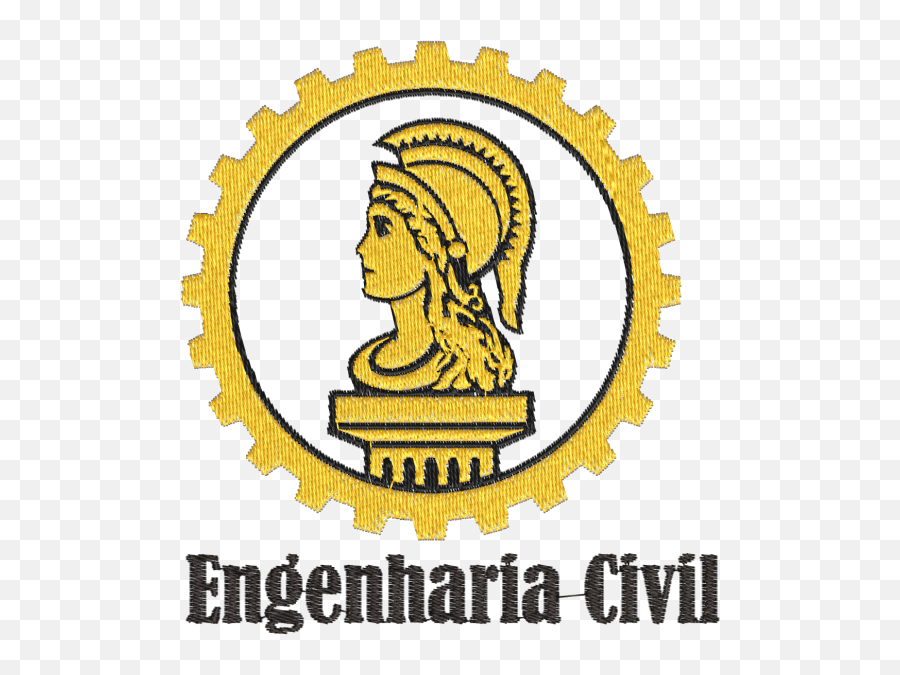 Matriz De Bordado Simbolo Engenharia Civil - Engenharia Civil Simbolo Png Emoji,Emoticons De.mergulhador