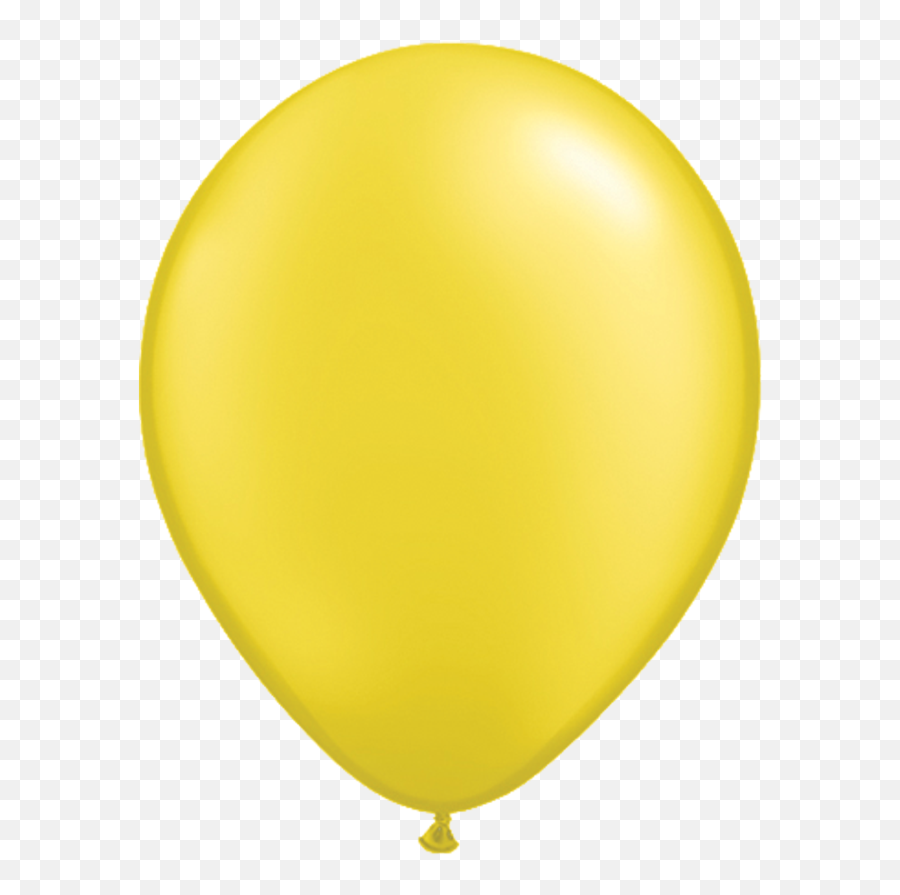 Globos De Látex 11 U2013 Miel De Papel - Yellow Balloon Transparent Background Emoji,Yello Emojis
