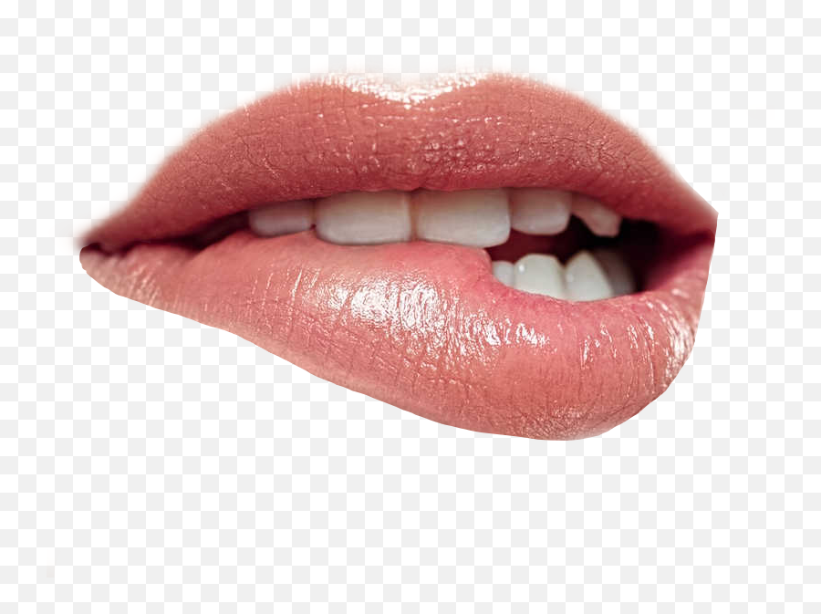 The Most Edited - Lip Biting Emoji,What Is Your Lipsense Reaction Emojis