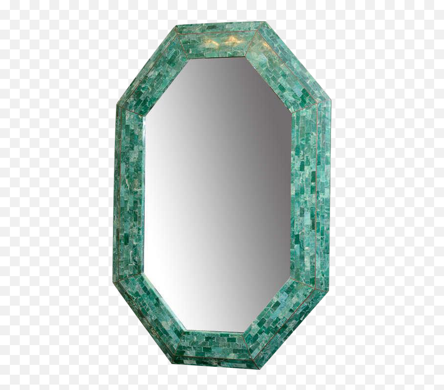 Large Tessellated Marble Mirror - Solid Emoji,How Does Emerald Left Green Affect Emotions