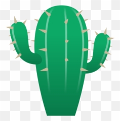 Cactus - Cactus Emoji Fond Transparent,Cactus Emoji