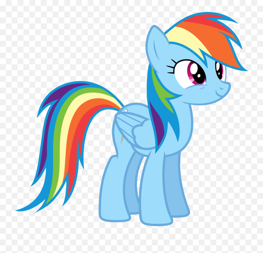 Art Competition - Mlp Rainbow Dash Vector Emoji,Mythical Creatures Based On Emotions