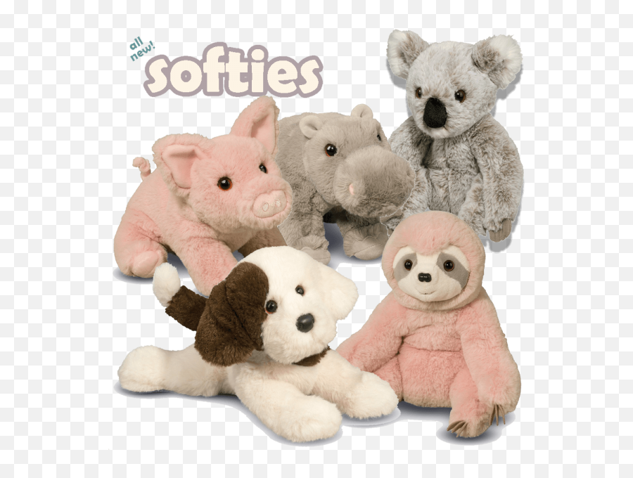 Douglas Cuddle Toys - Pink Sloth Stuffed Animal Emoji,Dollar Store Stuffed Toys Emotions