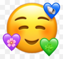 Emoji Emojheart Heart Edit Sweet - Small Face Heart Emoji,Kind Emoji