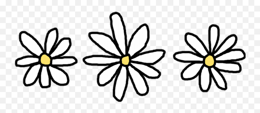 Ideas For Tumblr Daisy Drawing Easy - Cute Flower Drawing Png Emoji,Fun2draw Emoji