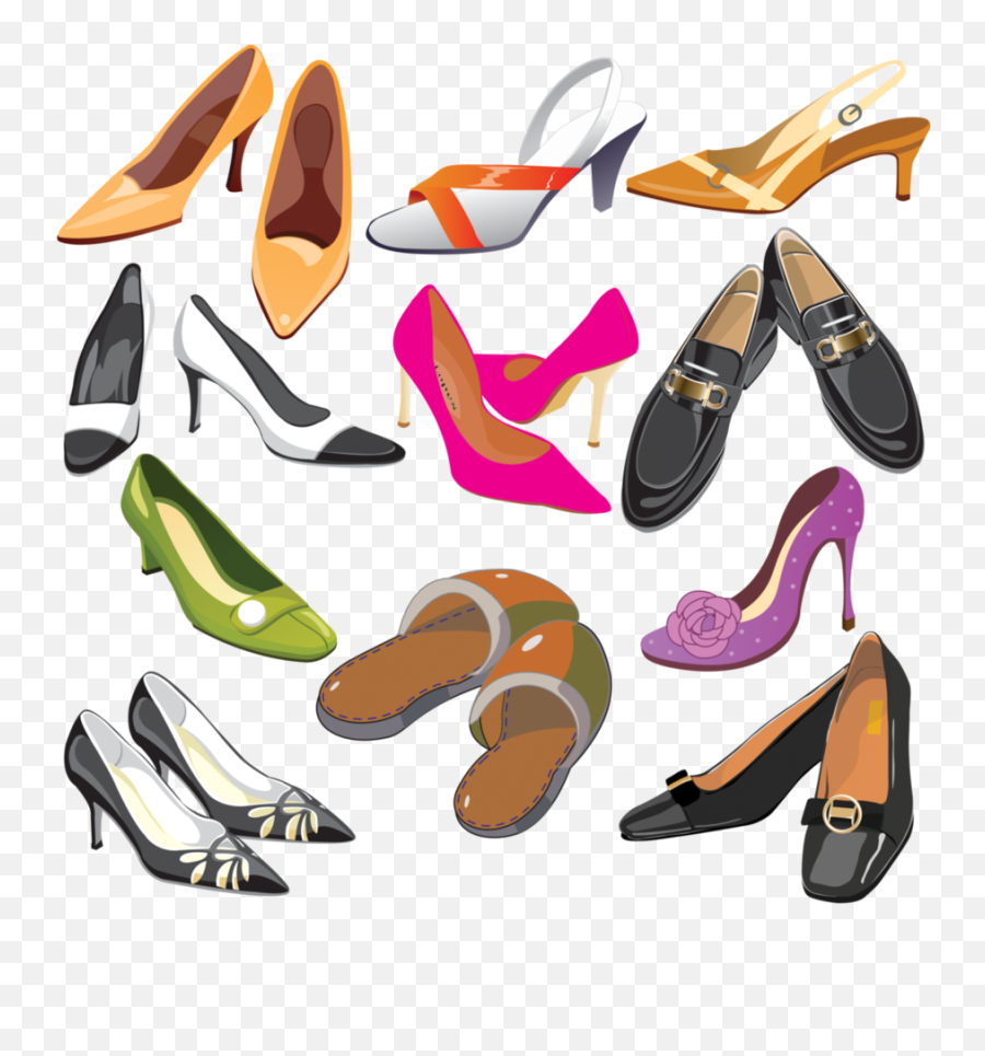Download Shoes Vector Free Clipart High - Heeled Shoe Shoes Shoes Free Images Clip Art Emoji,Emoji Art Free High Heeled Boots Clipart