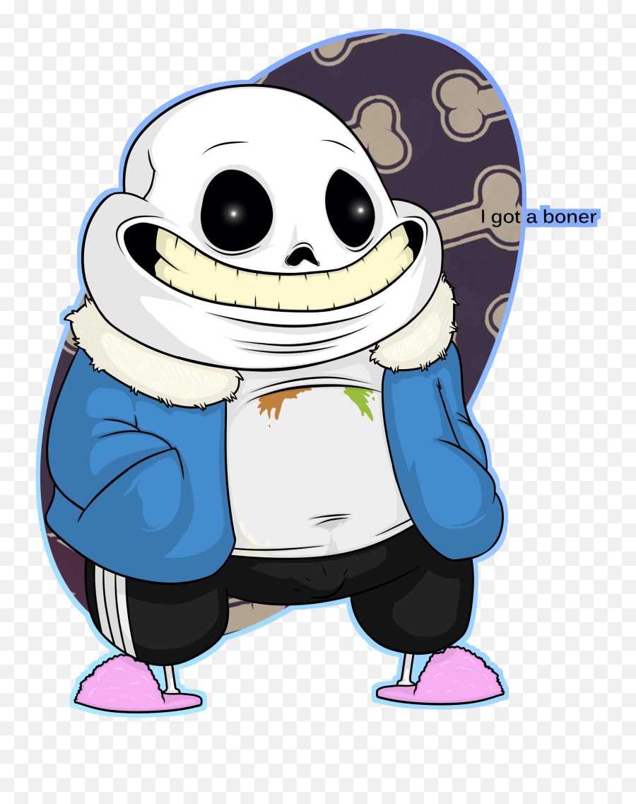 Sansuel Of The Calcium By Adolfciernoprdelnik On Newgrounds - Fictional Character Emoji,Boner Emoticon