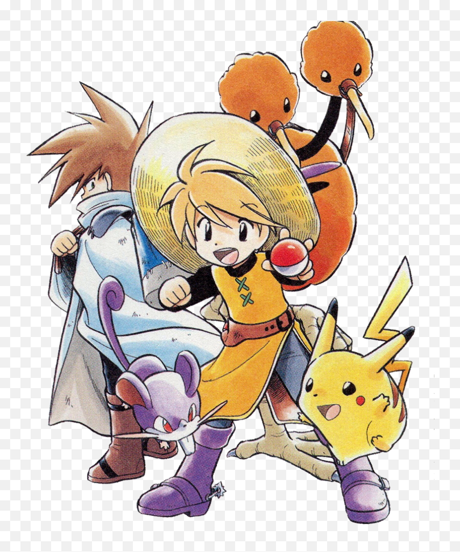 Crt On Twitter Pokemon Manga Yellow Pokemon Pokemon Sketch - Pokespe Yellow Png Emoji,Pikachu's Emotions Pokemon Yellow