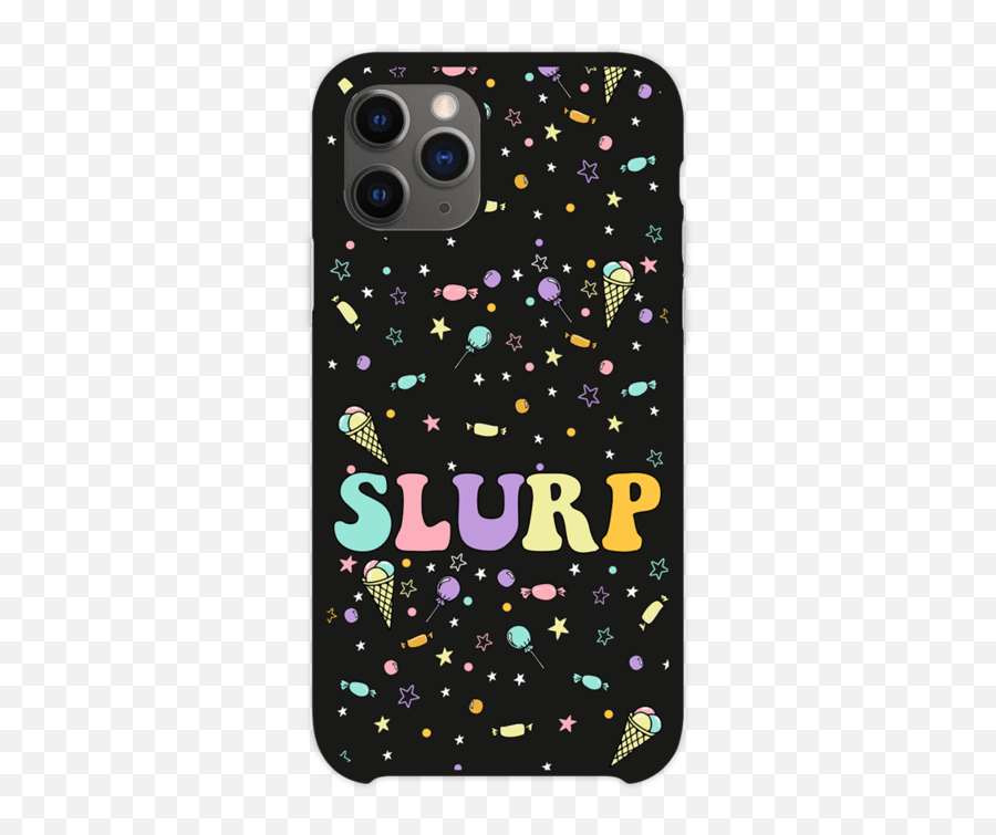 Derkslurp Slurp Black Phone Case - Dot Emoji,Boy Emoji Phone Cases