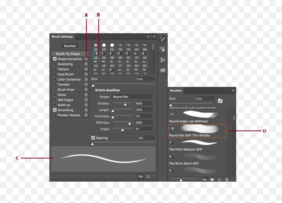 Modify Brushes In Adobe Photoshop - Brushes In Photoshop Emoji,Emojis For Photoshop Cs6