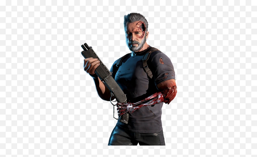 The Terminator Kombat - Terminator Mortal Kombat Mobile Emoji,Schwarzenegger Is Not An Emotion