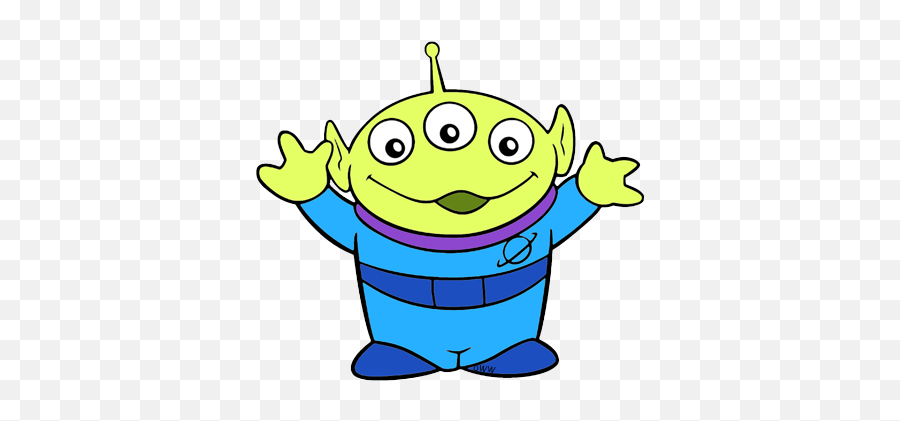 Marcianos Toy Story Dibujos Toy Story - Clipart Alien From Toy Story Emoji,Como Hacer Una Pantuflas De Emojis Goma Eva