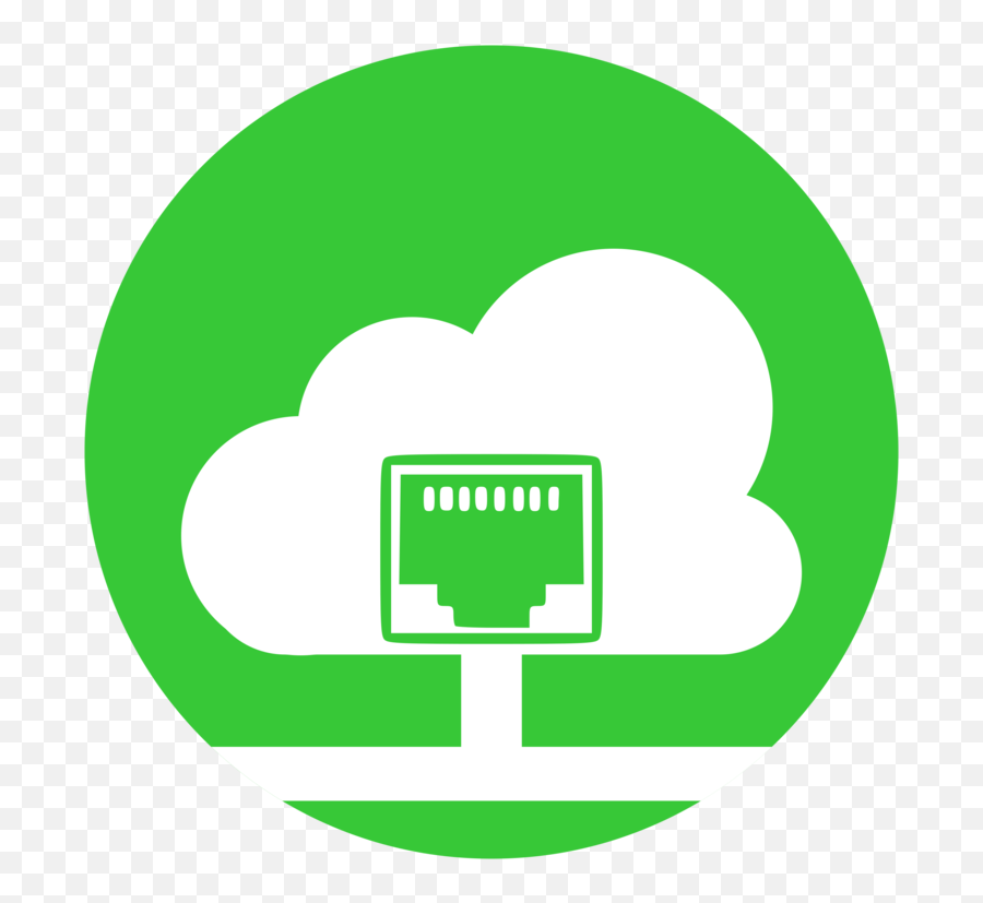 Ethernet Cloud Computing Computer Network Computer - Cloud Green Cloud Computing Png Emoji,Green Light Emoticon