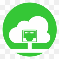 Ethernet Cloud Computing Computer Network Computer - Cloud Green Cloud Computing Png Emoji,Green Light Emoticon