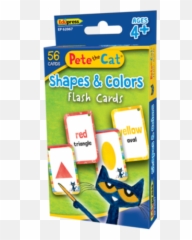 Colors And Shapes U2013 Launching Success - Pete The Cat Shape Flash Cards Emoji,Computer Flash Game Esl Emotions