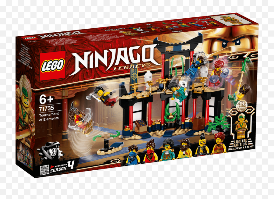 Tournament Of Elements 71735 - Lego Ninjago Sets Lego Lego Ninjago 71735 Emoji,Ninja Movie About 3 Blades Of Emotion