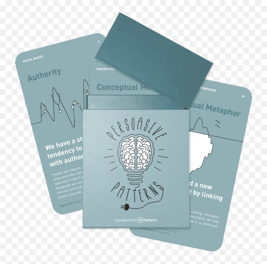 Persuasive Patterns Card Deck - Psychology Cards Emoji,Patterning With Emotion Cards