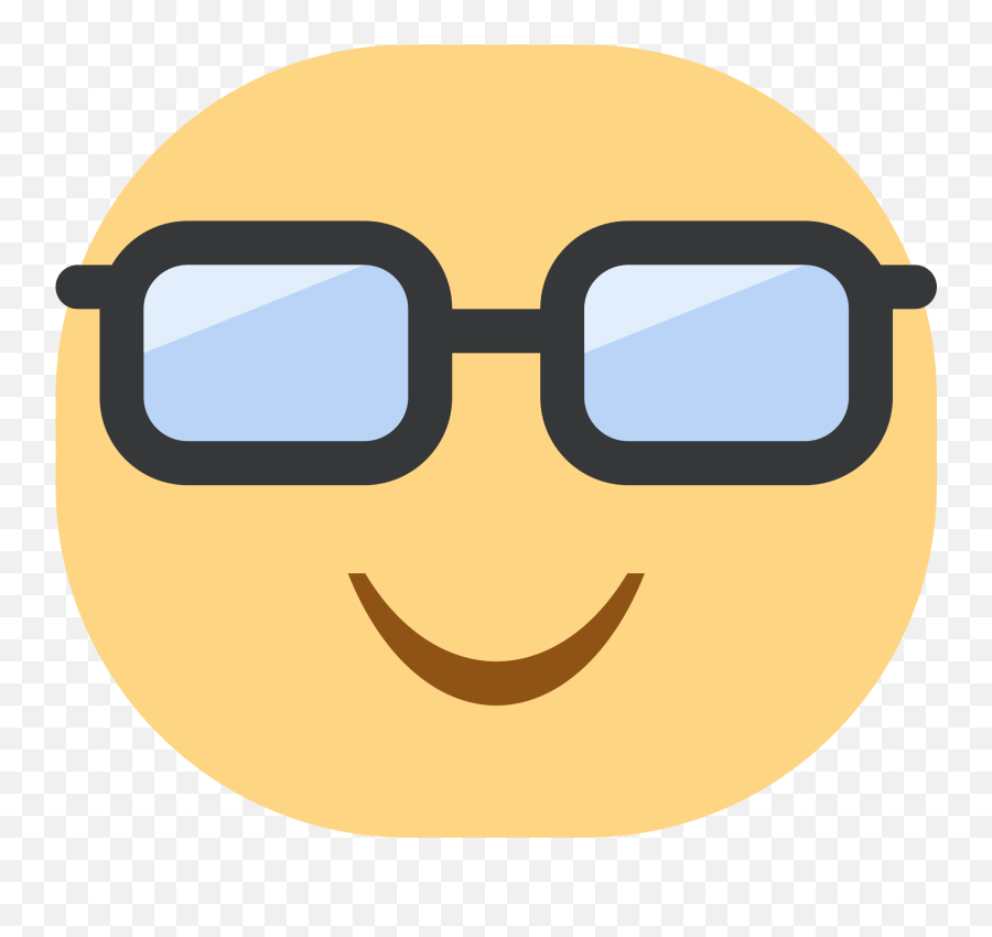 Filebreezeicons - Emotes22faceglassessvg Wikimedia Commons Emoji,Emoticon With Goggles