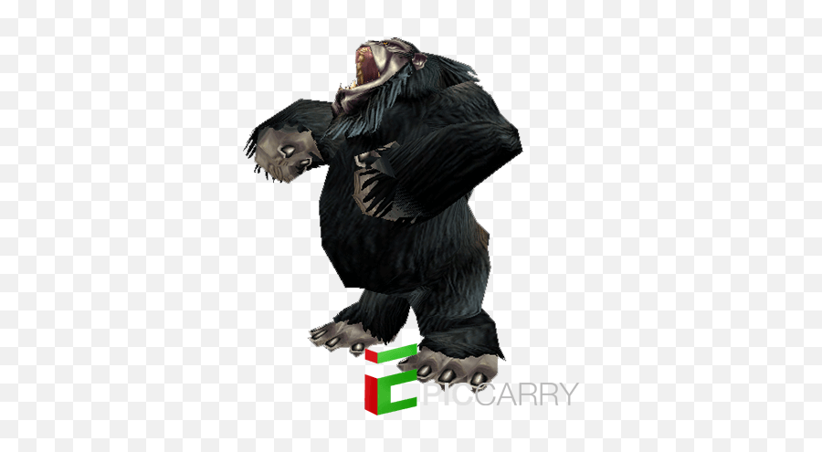 Save The Mountain Gorilla World Of Warcraft Ape - Gorilla Emoji,Gorilla Songs Using Emojis