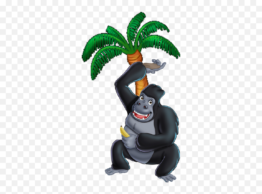 Gorilla Clip Art - Clip Art Library Emoji,Gorillas Emotions