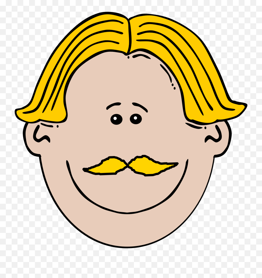 Man With Blond Mustache Drawing Free Image Download Emoji,Sketching Caricatures Expressions Emotions