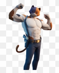 Meowscles - Meowscles Fortnite Transparent Emoji,Thicc Emoji