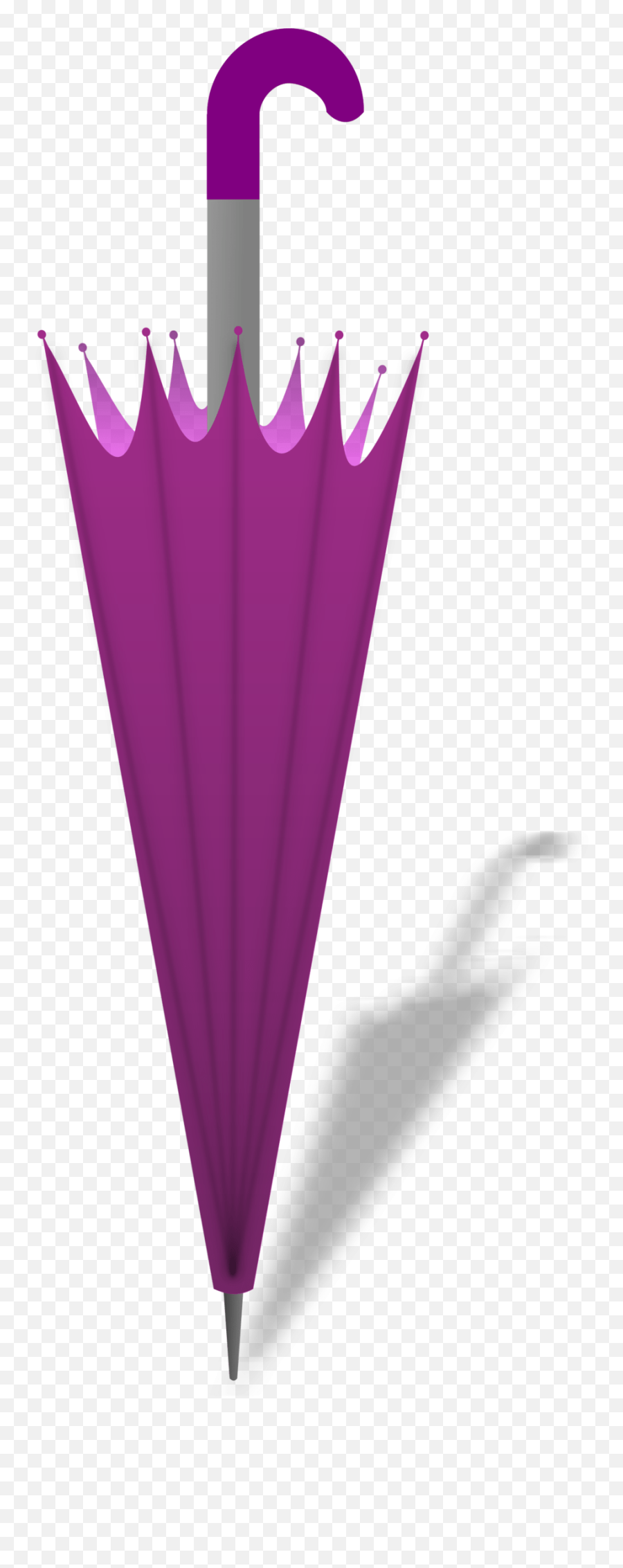 Closed Umbrella Clipart - Girly Emoji,Purple Umbrella Emoji