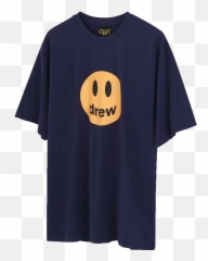 Drew House Mascot Navy Blue Tee Emoji,Emoticon House