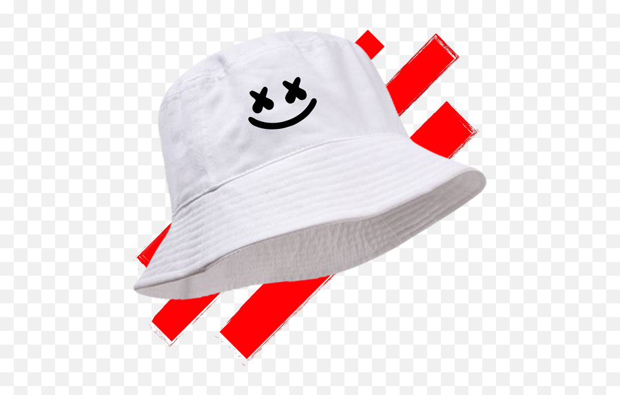 Anti Social Club Bucket Hat Drill Ms Fabric U2013 Whitelines Emoji,Fabric Emoji