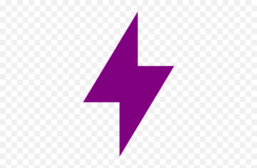 Free Purple Lightning Bolt Icons - Purple Lightning Bolt Icon Emoji,Lightning Emoji