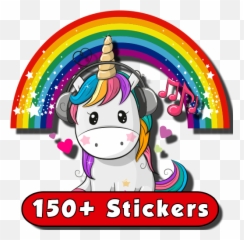 Wastickerapps Unicornios Stickers Para Whatsapp - Girly Emoji,Emoji Sexuales