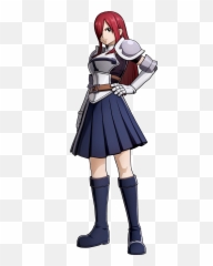 Erza Scarlet Render Tail Game - Fictional Character Emoji,Fairy Tail Emojis